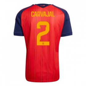 Fotbalové dresy Španělsko Carvajal 2 Domácí Dres MS 2026 Krátký Rukáv