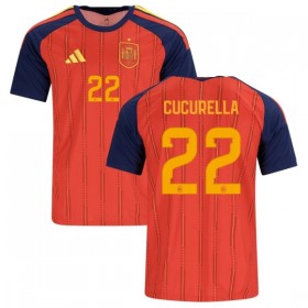 Fotbalové dresy Španělsko Cucurella 22 Domácí Dres MS 2026 Krátký Rukáv