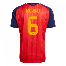 Fotbalové dresy Španělsko Merino 6 Domácí Dres MS 2026 Krátký Rukáv