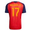 Fotbalové dresy Španělsko Williams JR 17 Domácí Dres MS 2026 Krátký Rukáv