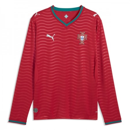 Fotbalové dresy Portugalsko Domácí Dres MS 2026 Dlouhý Rukáv