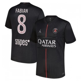 Fotbalové dresy Paris Saint-Germain Fabian 8 Jordan Čtvrtý Dres 2025-26 Krátký Rukáv
