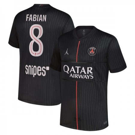 Fotbalové dresy Paris Saint-Germain Fabian 8 Jordan Čtvrtý Dres 2025-26 Krátký Rukáv