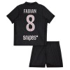Fotbalové dresy Paris Saint-Germain Fabian 8 Jordan Dětské Čtvrtý Dres 2025-26 Krátký Rukáv