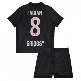Fotbalové dresy Paris Saint-Germain Fabian 8 Jordan Dětské Čtvrtý Dres 2025-26 Krátký Rukáv