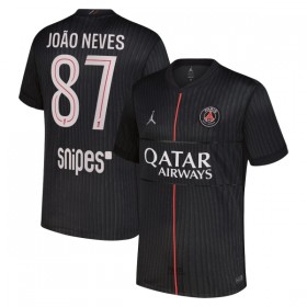 Fotbalové dresy Paris Saint-Germain Joao Neves 87 Jordan Čtvrtý Dres 2025-26 Krátký Rukáv