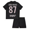 Fotbalové dresy Paris Saint-Germain Joao Neves 87 Jordan Dětské Čtvrtý Dres 2025-26 Krátký Rukáv