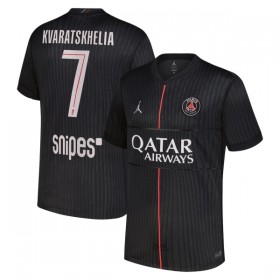 Fotbalové dresy Paris Saint-Germain Kvaratskhelia 7 Jordan Čtvrtý Dres 2025-26 Krátký Rukáv