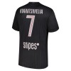 Fotbalové dresy Paris Saint-Germain Kvaratskhelia 7 Jordan Čtvrtý Dres 2025-26 Krátký Rukáv