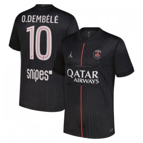 Fotbalové dresy Paris Saint-Germain O. Dembele 10 Jordan Čtvrtý Dres 2025-26 Krátký Rukáv