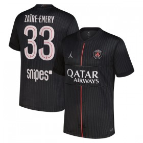 Fotbalové dresy Paris Saint-Germain Zaire-Emery 33 Jordan Čtvrtý Dres 2025-26 Krátký Rukáv