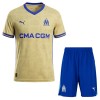 Fotbalové dresy Olympique de Marseille Dětské Čtvrtý Dres 2025-26 Krátký Rukáv