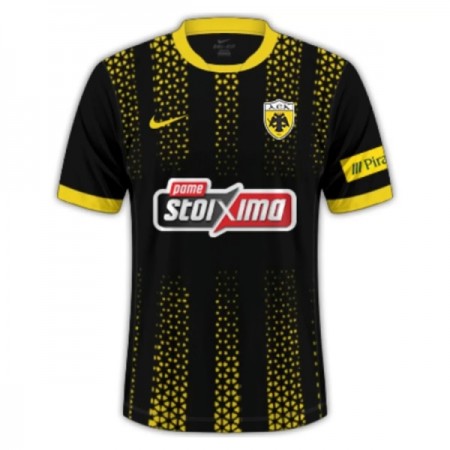 Fotbalové dresy AEK Athens Venkovní Dres 2025-26 Krátký Rukáv