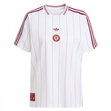 Fotbalové dresy Aston Villa Terrace Icons 2025-26 Krátký Rukáv