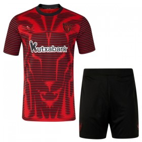 Fotbalové dresy Athletic Bilbao Dětské Čtvrtý Dres 2025-26 Krátký Rukáv