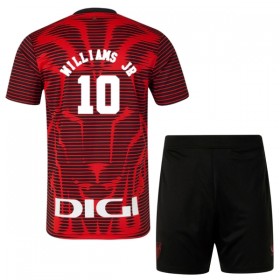 Fotbalové dresy Athletic Bilbao Williams JR 10 Dětské Čtvrtý Dres 2025-26 Krátký Rukáv
