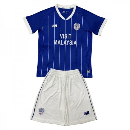 Fotbalové dresy Cardiff City Dětské Domácí Dres 2025-26 Krátký Rukáv