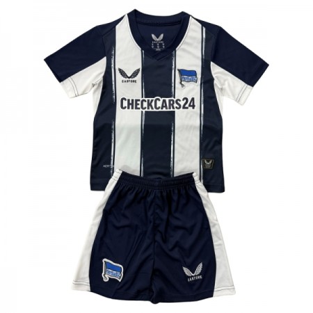 Fotbalové dresy Hertha BSC Dětské Domácí Dres 2025-26 Krátký Rukáv