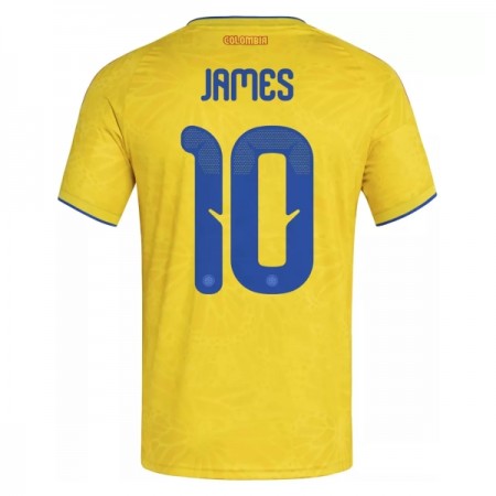 Fotbalové dresy Kolumbie James 10 Domácí Dres MS 2026 Krátký Rukáv