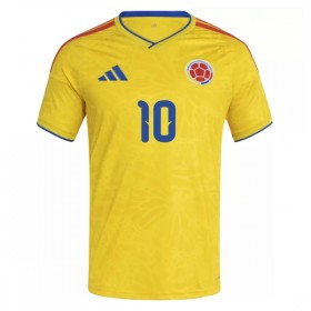 Fotbalové dresy Kolumbie James 10 Domácí Dres MS 2026 Krátký Rukáv
