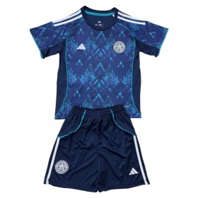 Fotbalové dresy Leicester City Dětské Venkovní Dres 2025-26 Krátký Rukáv