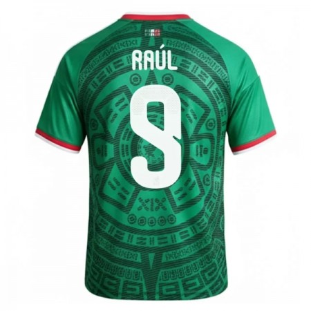 Fotbalové dresy Mexiko Raul 9 Domácí Dres MS 2026 Krátký Rukáv