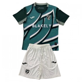 Fotbalové dresy Norwich City Dětské Venkovní Dres 2025-26 Krátký Rukáv