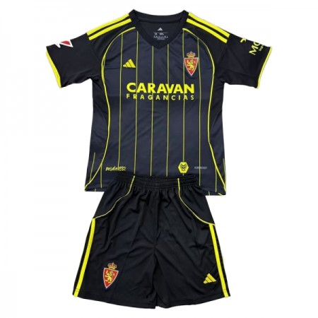 Fotbalové dresy Real Zaragoza Dětské Venkovní Dres 2025-26 Krátký Rukáv
