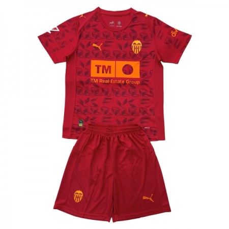 Fotbalové dresy Valencia CF Dětské Venkovní Dres 2025-26 Krátký Rukáv