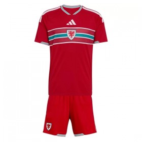 Fotbalové dresy Wales Dětské Domácí Dres MS 2026 Krátký Rukáv