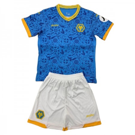 Fotbalové dresy Wolverhampton Wanderers Dětské Alternativní Dres 2025-26 Krátký Rukáv Fotbalové dresy Wolverhampton Wanderers Dětské Alternativní Dres 2025-26 Krátký Rukáv