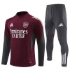Arsenal Tréninkový Mikina 2025-26 Červená Čtvrt Zip