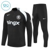 Dětské Chelsea Tréninkový Mikina 2025-26 Černá Čtvrt Zip