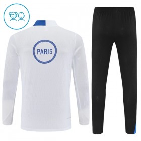 Dětské Paris Saint-Germain Tréninkový Mikina 2025-26 Bílá Čtvrt Zip