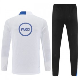 Paris Saint-Germain Tréninkový Mikina 2025-26 Bílá Čtvrt Zip