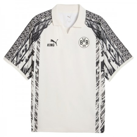 Fotbalové dresy Borussia Dortmund Lifestyle Retro 2026-27 Krátký Rukáv