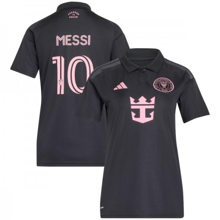Fotbalové dresy Inter Miami CF Messi 10 Dámské Venkovní Dres 2026 Krátký Rukáv