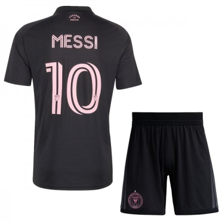 Fotbalové dresy Inter Miami CF Messi 10 Dětské Venkovní Dres 2026 Krátký Rukáv
