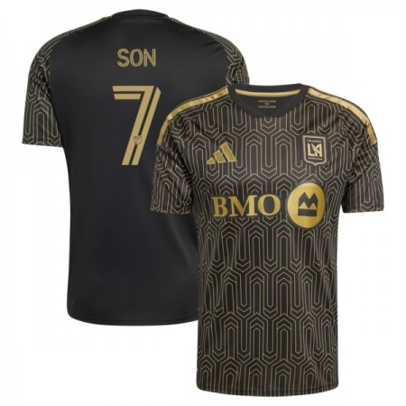 Fotbalové dresy Los Angeles FC Son 7 Domácí Dres 2026 Krátký Rukáv