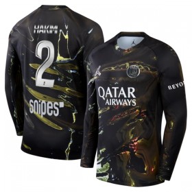 Fotbalové dresy Paris Saint-Germain Hakimi 2 Night Edition 2025-26 Dlouhý Rukáv