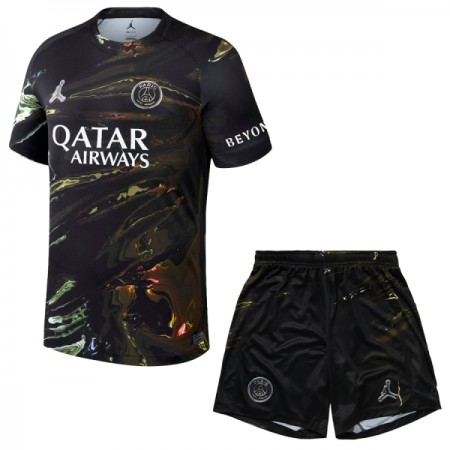 Fotbalové dresy Paris Saint-Germain Night Edition Dětské 2025-26 Krátký Rukáv
