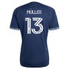 Fotbalové dresy Vancouver Whitecaps Muller 13 Venkovní Dres 2026 Krátký Rukáv