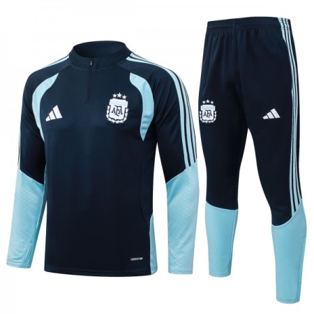 Argentina Tréninkový Mikina 2026-27 Navy Čtvrt Zip