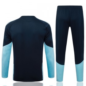 Argentina Tréninkový Mikina 2026-27 Navy Čtvrt Zip