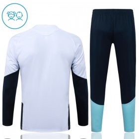 Dětské Argentina Tréninkový Mikina 2026-27 Bílá Čtvrt Zip
