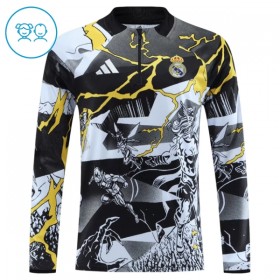Dětské Real Madrid Marvel Tréninkový Mikina 2026-27 Černá Čtvrt Zip