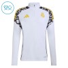 Dětské Real Madrid Tréninkový Mikina 2026-27 Bílá Čtvrt Zip