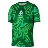 Fotbalové dresy Brazílie Brankářské Domácí Dres MS 2026 Zelená Krátký Rukáv