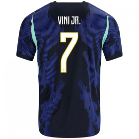 Fotbalové dresy Brazílie Vini JR. 7 Venkovní Dres MS 2026 Krátký Rukáv