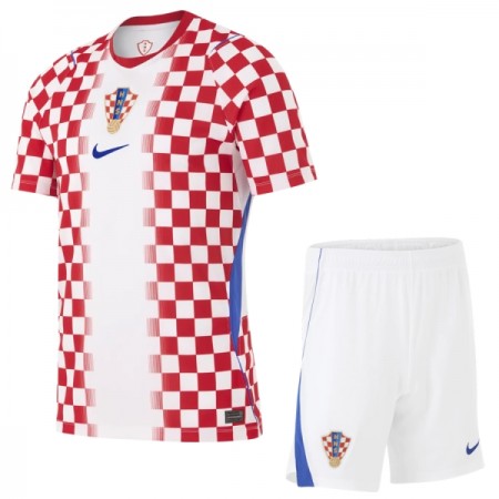 Fotbalové dresy Chorvatsko Dětské Domácí Dres MS 2026 Krátký Rukáv